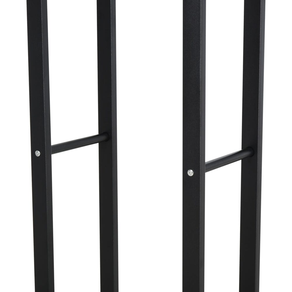 Kaminholzregal 150x40x25cm Brennholzregal Kaminholzständer