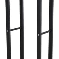 Kaminholzregal 150x40x25cm Brennholzregal Kaminholzständer