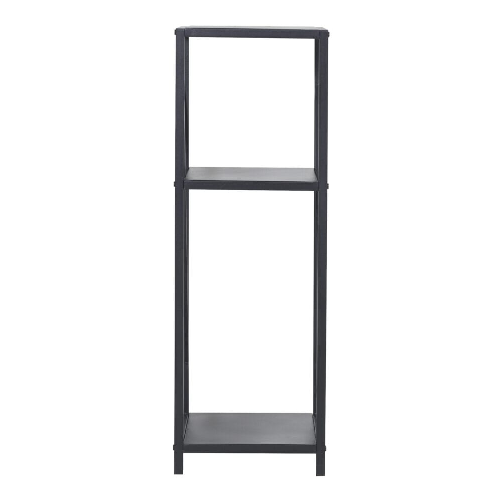 Kaminholzregal Tinglev Stahl 34x34x105.5cm Schwarz