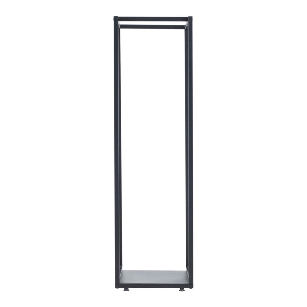 Kaminholzregal Tornved Stahl 35x35x120cm Schwarz