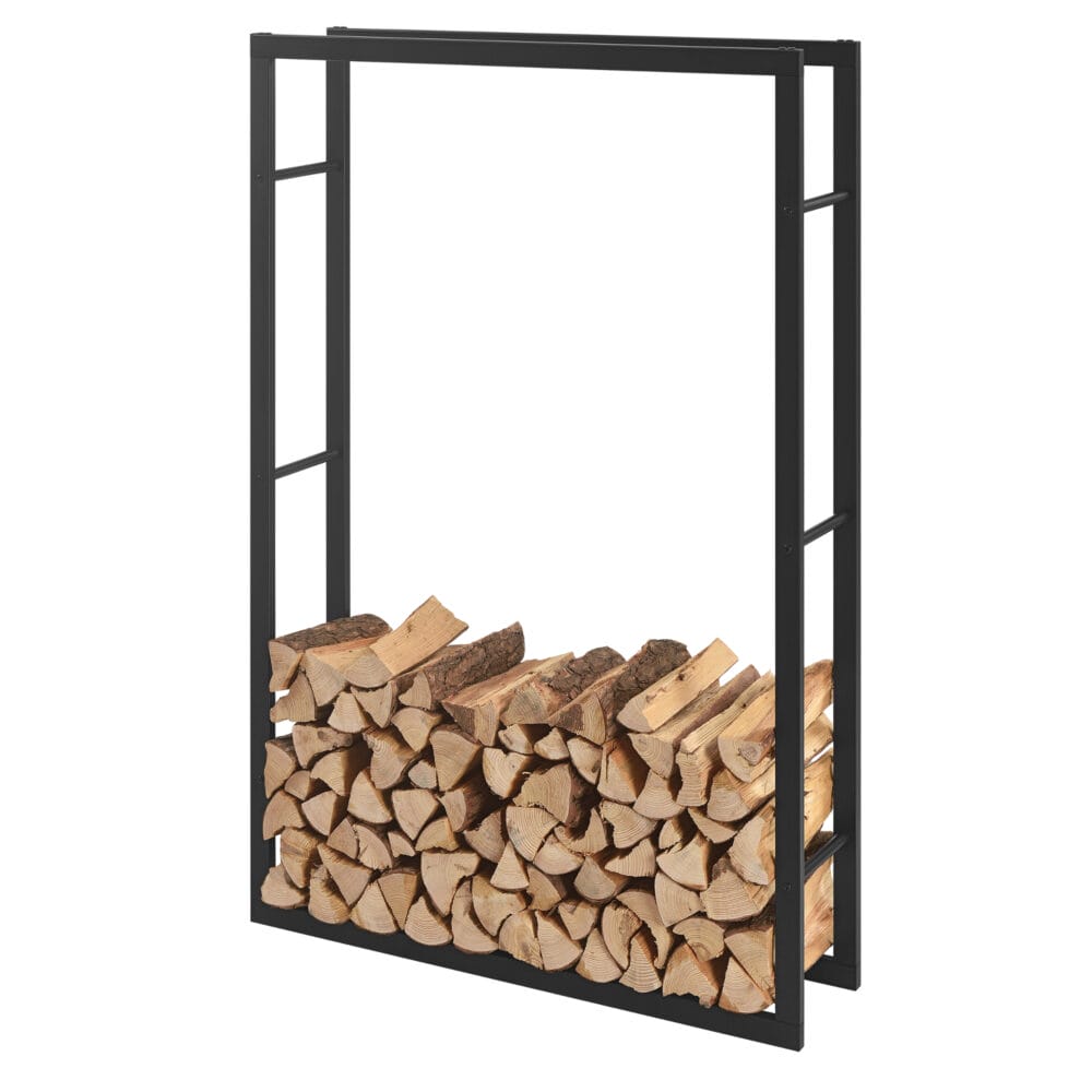 Kaminholzregal Brennholzregal Kasan 100x150x25 cm Stahl