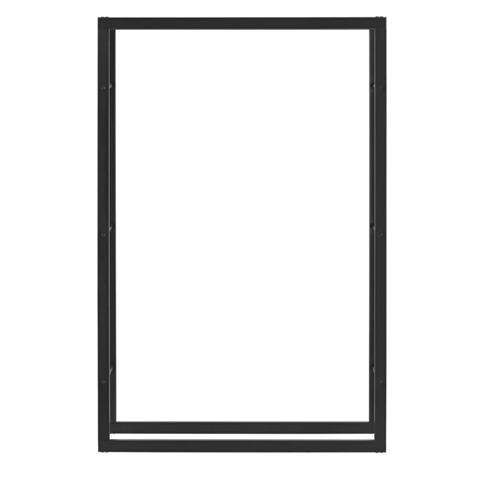 Kaminholzregal Brennholzregal Kasan 100x150x25 cm Stahl
