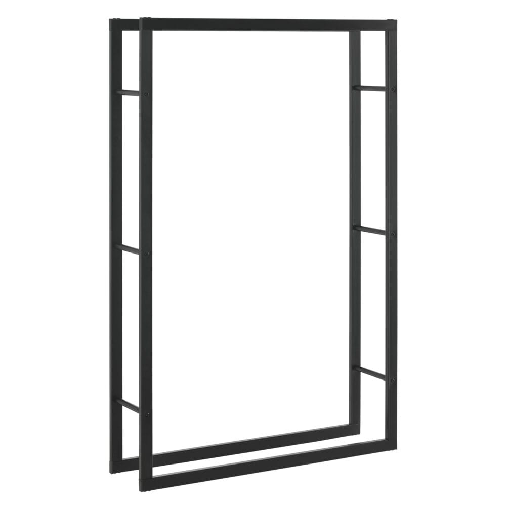 Kaminholzregal Brennholzregal Kasan 100x150x25 cm Stahl
