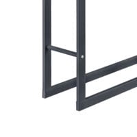 Kaminholzregal Brennholzregal Kasan 40x150x25 cm aus Stahl
