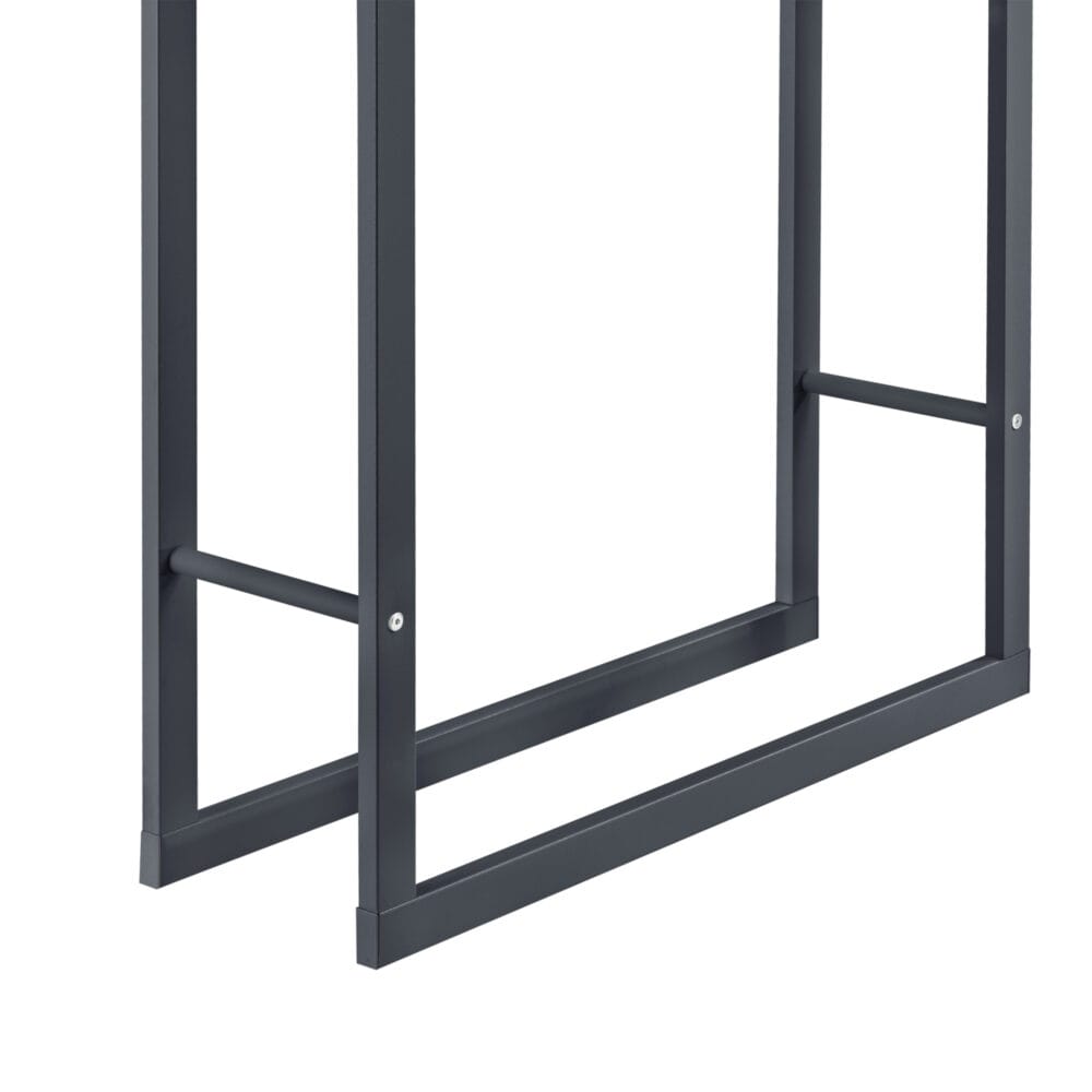 Kaminholzregal Brennholzregal Kasan 80x150x25 cm aus Stahl
