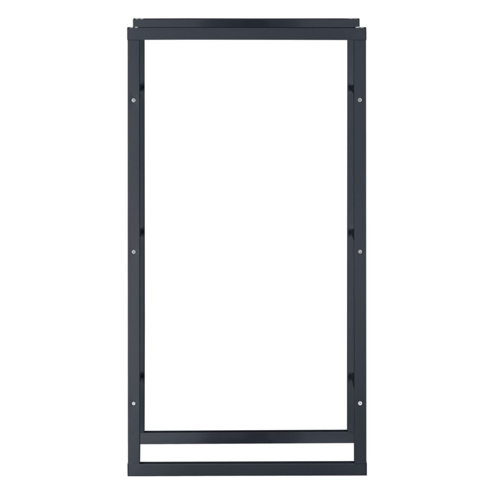 Kaminholzregal Brennholzregal Kasan 80x150x25 cm aus Stahl