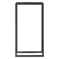 Kaminholzregal Brennholzregal Kasan 80x150x25 cm aus Stahl