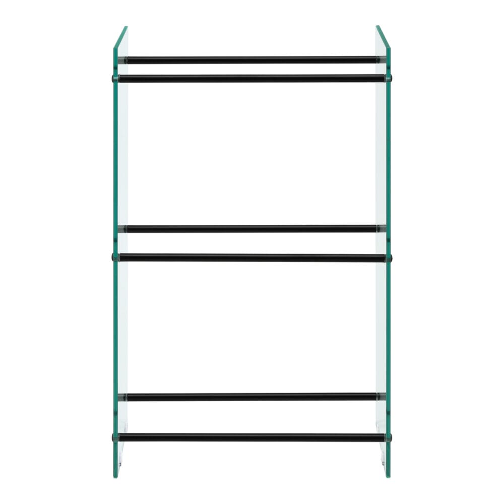Kaminholzregal Glas Oshawa Brennholzregal 60x100x35 cm