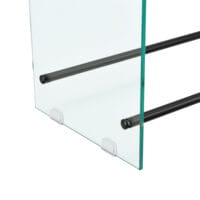Kaminholzregal Glas Oshawa Brennholzregal 80x100x35 cm