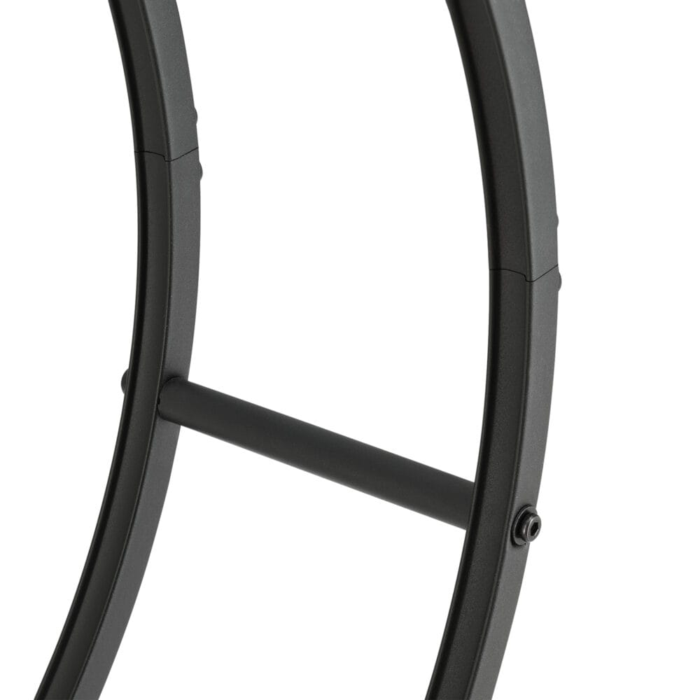 Kaminholzregal Knivsta 62x60x20cm Schwarz