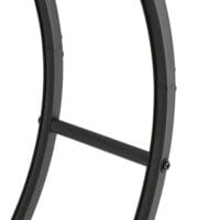 Kaminholzregal Knivsta 72x70x20cm Schwarz