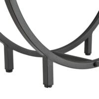 Kaminholzregal Knivsta 82x80x20cm Schwarz