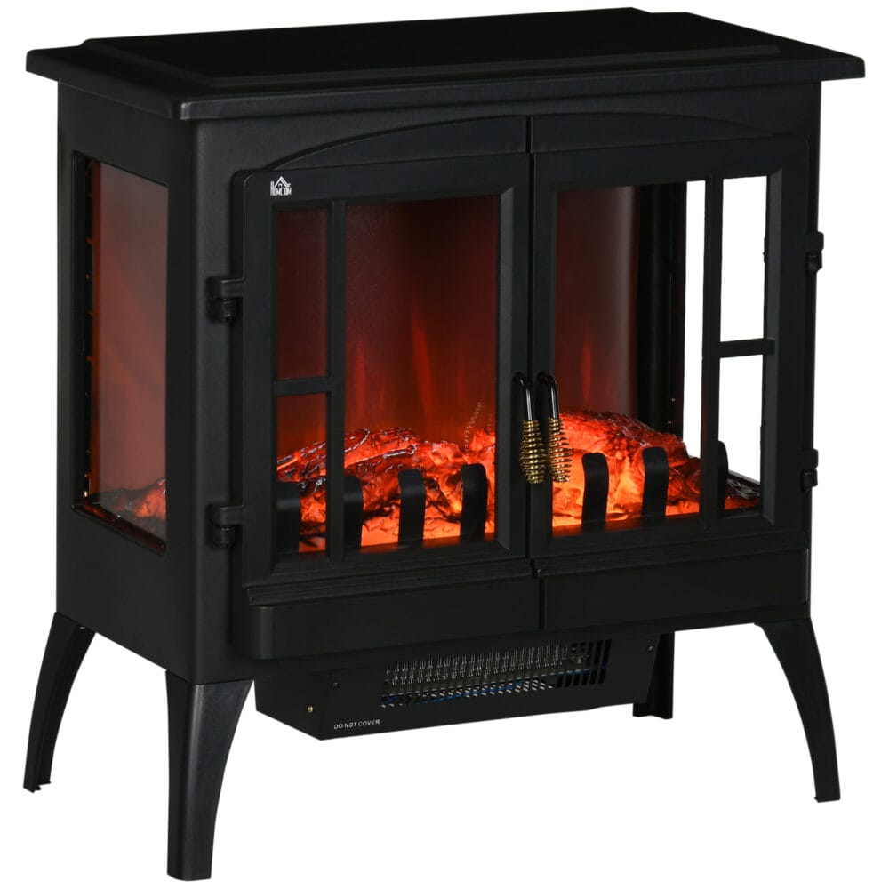 Kaminofen Elektrokamin 2 Heizstufen 60x37x60.5cm