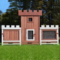 Kaninchenstall Das Hasenschloss - Hasenstall