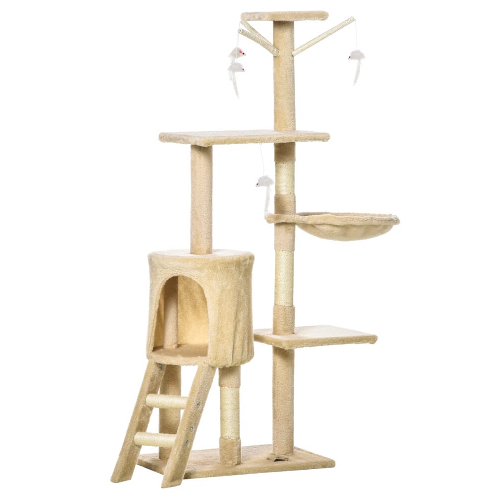 Katzenbaum Kratzbaum Kletterbaum 50x35x134.2cm
