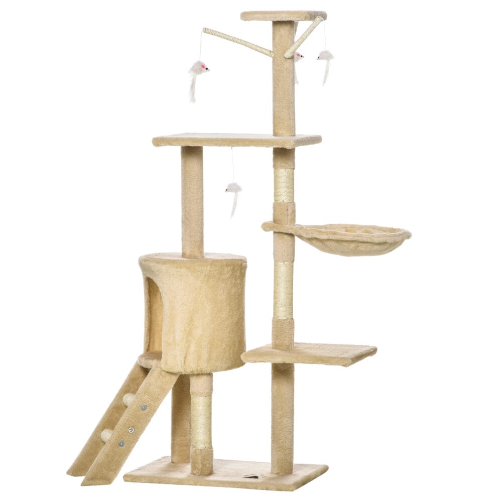 Katzenbaum Kratzbaum Kletterbaum 50x35x134.2cm
