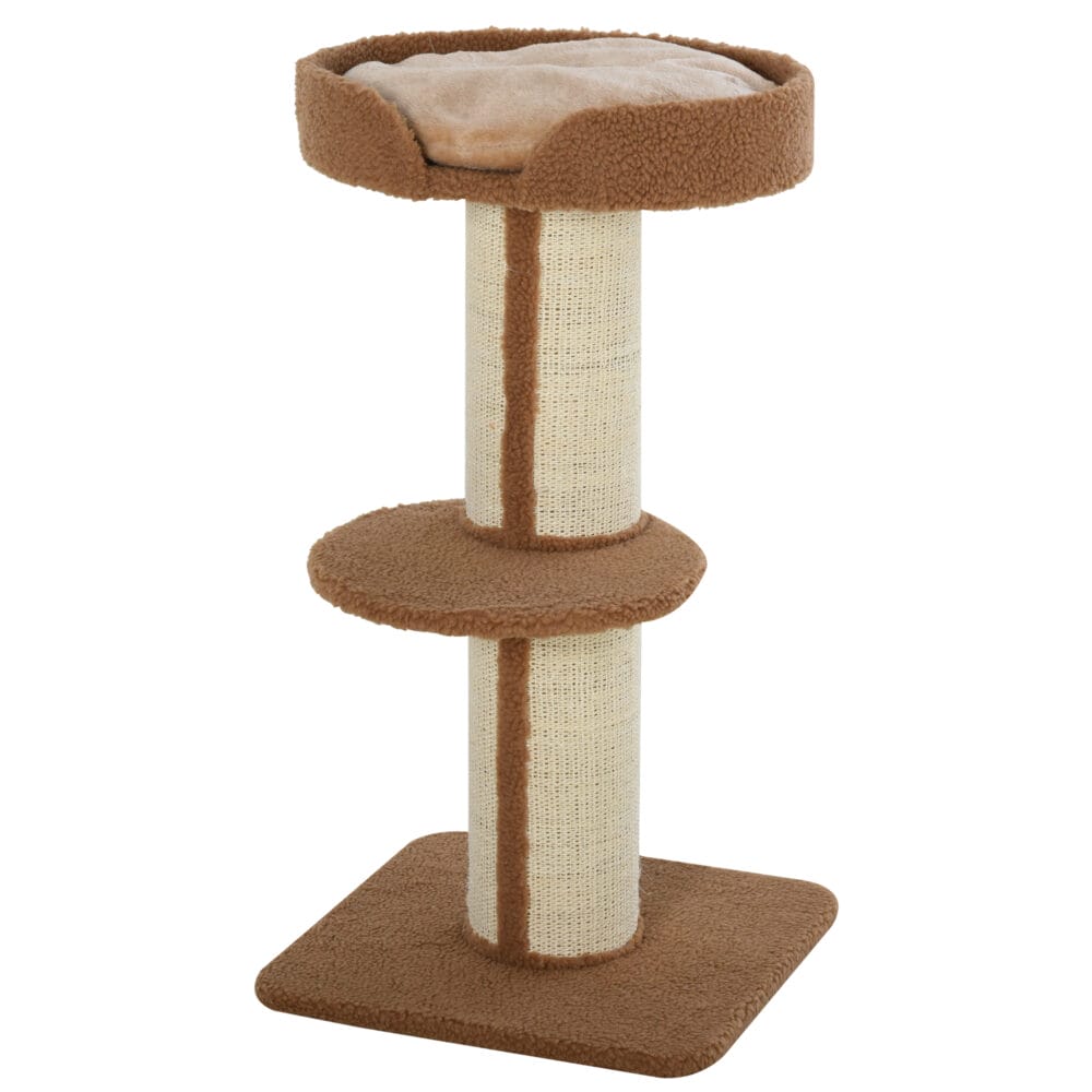 Katzenbaum Spielbaum Kratzstamm mit Plattform 45x45x91cm