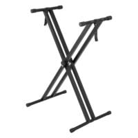 Keyboardständer mit Hocker Höhenverstellbar Zusammenklappbar