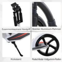 Kickboard Kickscooter Big Wheel Höhenverstellbar bis 100cm