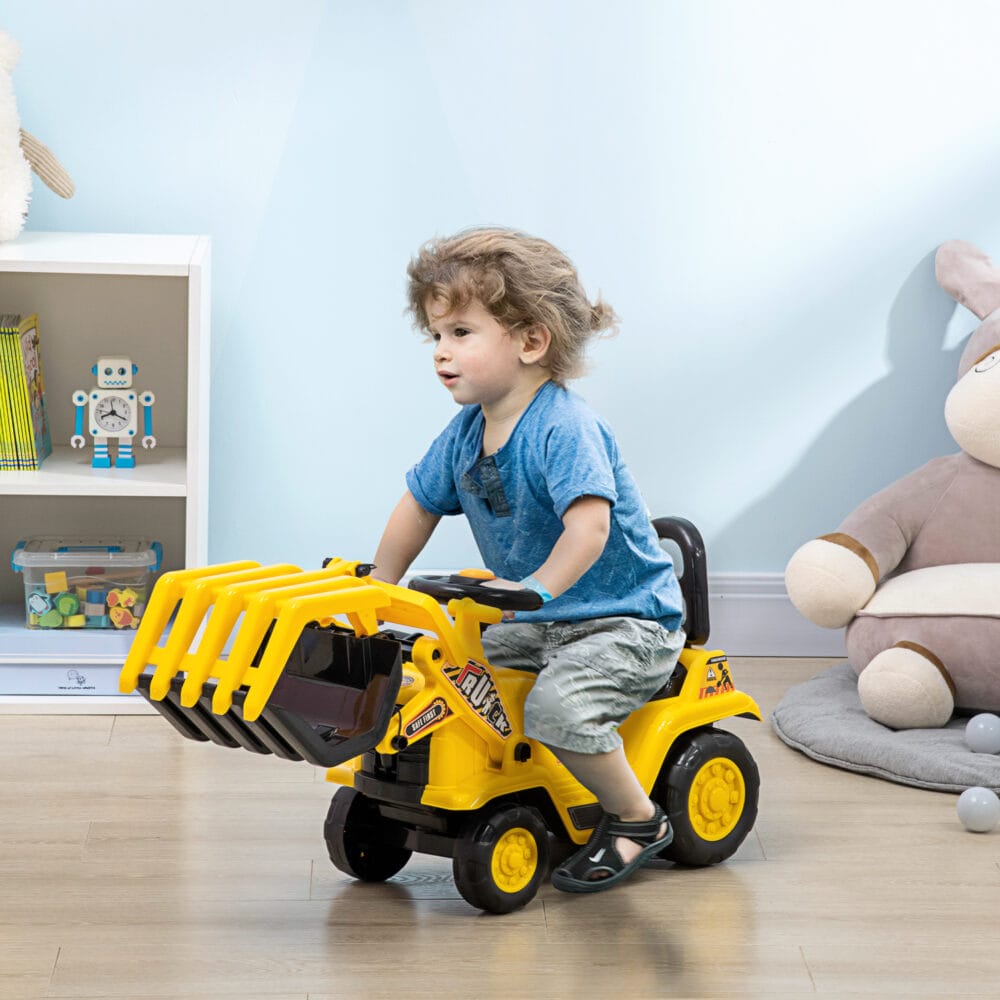 Kinder-Bagger mit Ladeschaufel Traktor Frontlader