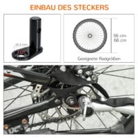 Kinderanhänger Fahrradanhänger Kinder Radanhänger für 2 Kinder Veloanhänger