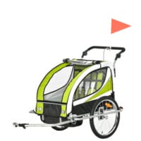 Kinderanhänger Fahrradanhänger für 2 Kinder Veloanhänger