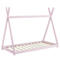 Kinderbett Onjeda 90x200 cm Tipi Rosa