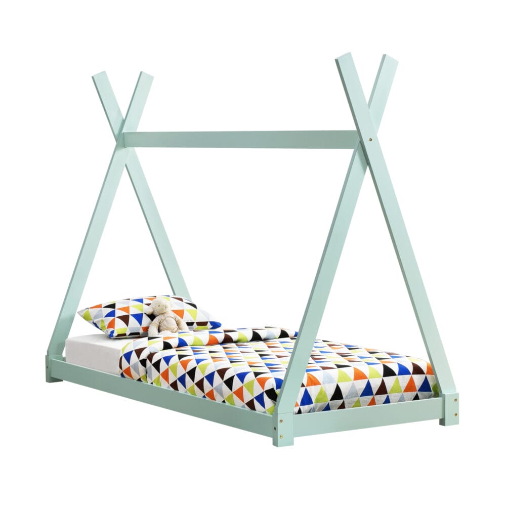 Kinderbett Onjeda 90x200 cm Tipi Mint
