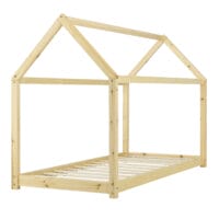 Kinderbett Netstal 80x160 cm Holz