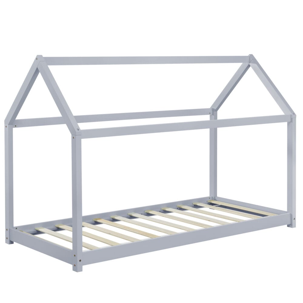 Kinderbett Netstal 90x200 cm  mit Matratze