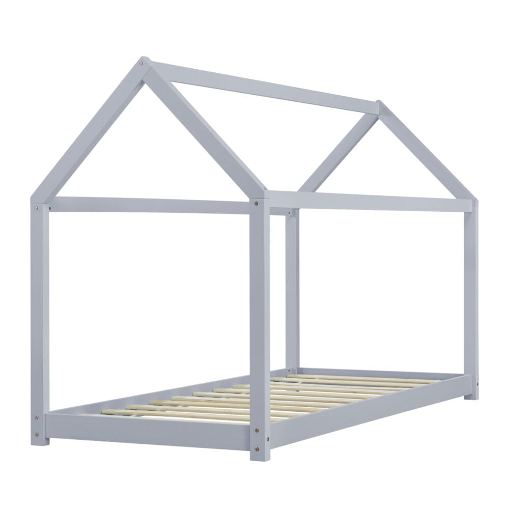 Kinderbett Netstal 90x200 cm  mit Matratze