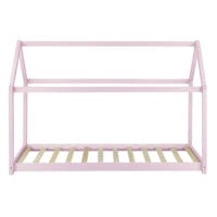 Kinderbett Netstal 90x200 cm Rosa