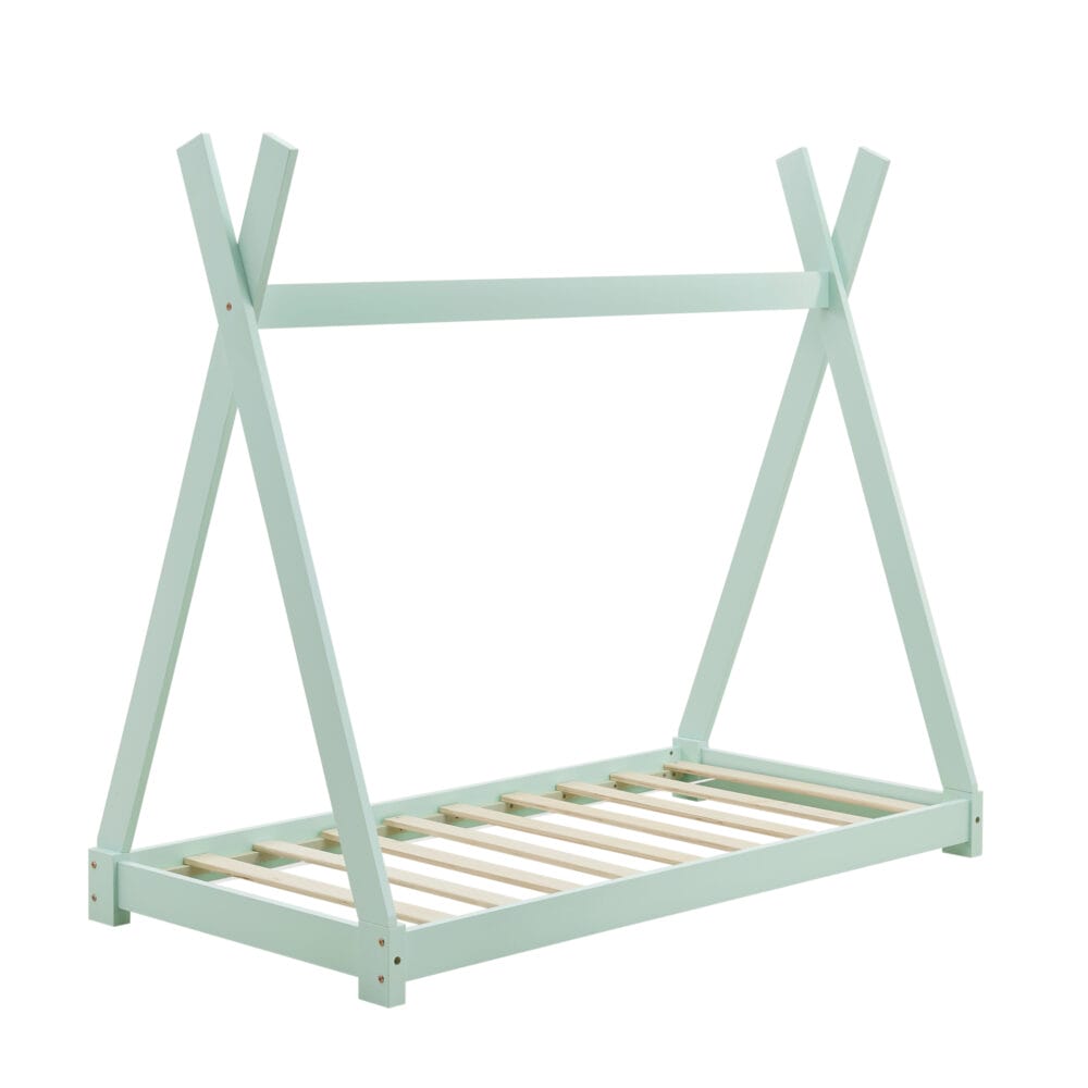 Kinderbett Onejda 80x160 cm Kiefernholz Mint