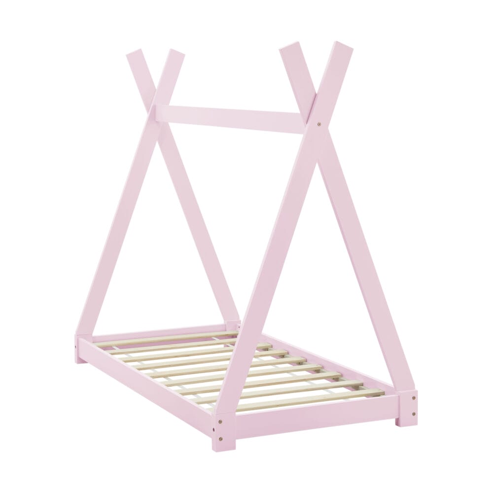 Kinderbett Onjeda 70x140 cm Rosa