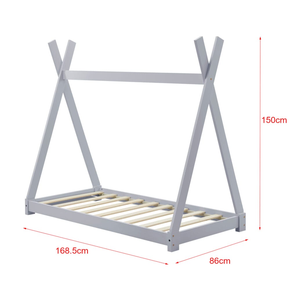 Kinderbett Onejda 80x160 cm mit Matratze