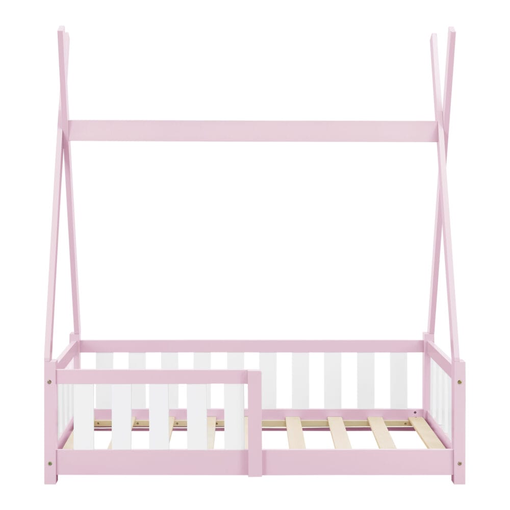 Kinderbett Helsingborg 70x140 cm Rosa