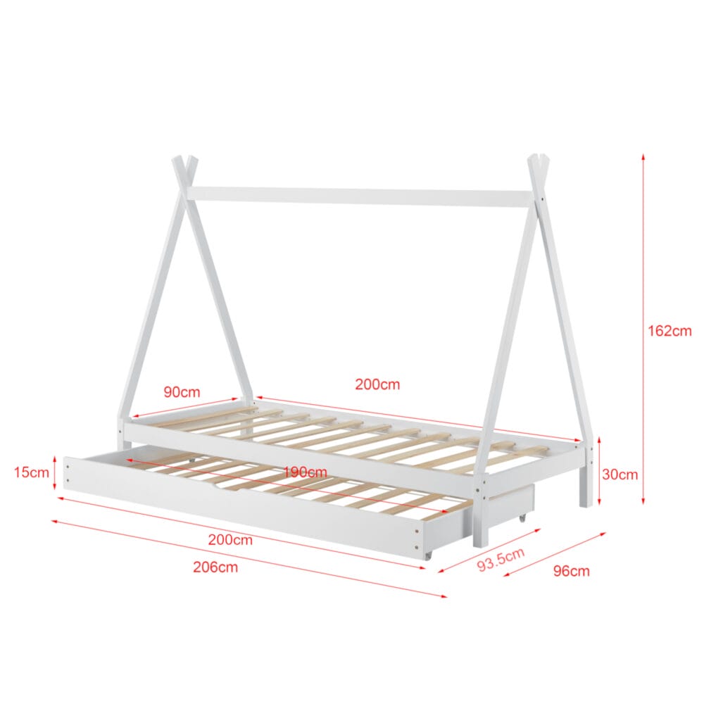 Kinderbett Cree 90x200 cm