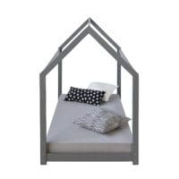 Kinderbett Spielbett 80x160cm Grau