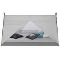 Kinderbett TIPI 90x200cm Grau