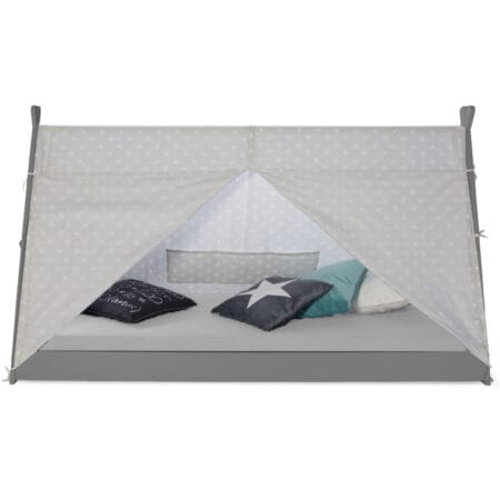 Kinderbett TIPI 90x200cm Grau