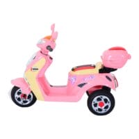 Kindermotorrad Pink Madame Elektromotorrad