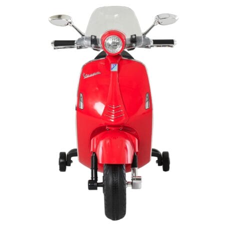 Kindermotorrad Vespa 3-6 Jahre Elektromotorrad rot