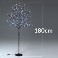 Kirschblütenbaum 200 LED's Lichterbaum 180cm mit Fernbedienung