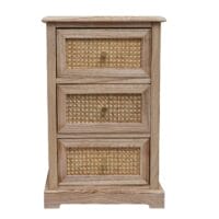 Kommode JAM-K87 FSC-zertifiziert Rattan 63x40x28cm