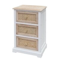 Kommode JAM-K87 FSC-zertifiziert Rattan 63x40x28cm