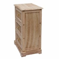 Kommode JAM-K87 FSC-zertifiziert Rattan 63x40x28cm