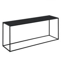 Couchtisch Alboraya 50x115x32 cm Kratzfest Metall Schwarz