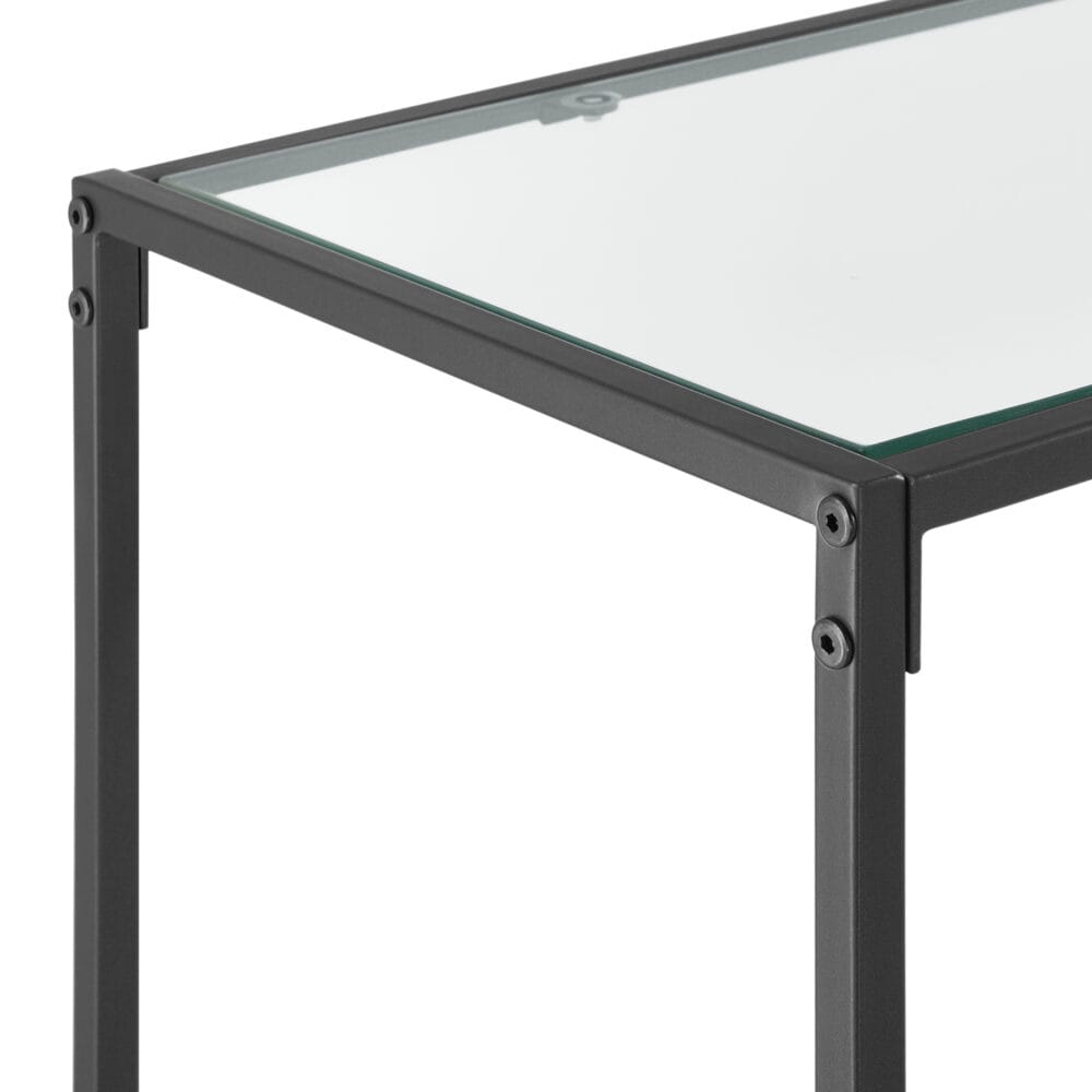 Konsolentisch Alajärvi 100x35x80cm Schwarz