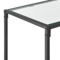 Konsolentisch Alajärvi 100x35x80cm Schwarz