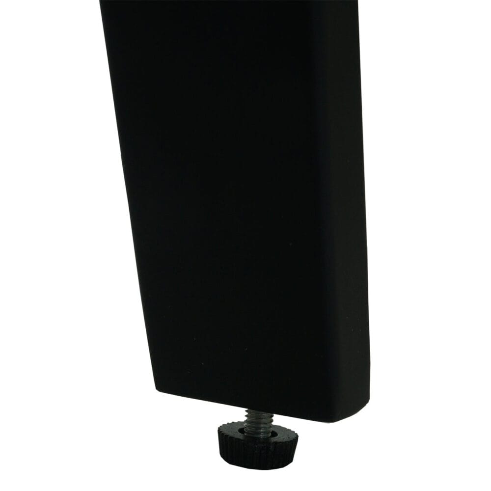 Konsolentisch Beistelltisch Metall 75x100x40cm dunkle Wildeiche